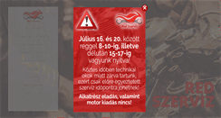 Desktop Screenshot of motorszerelo.eu